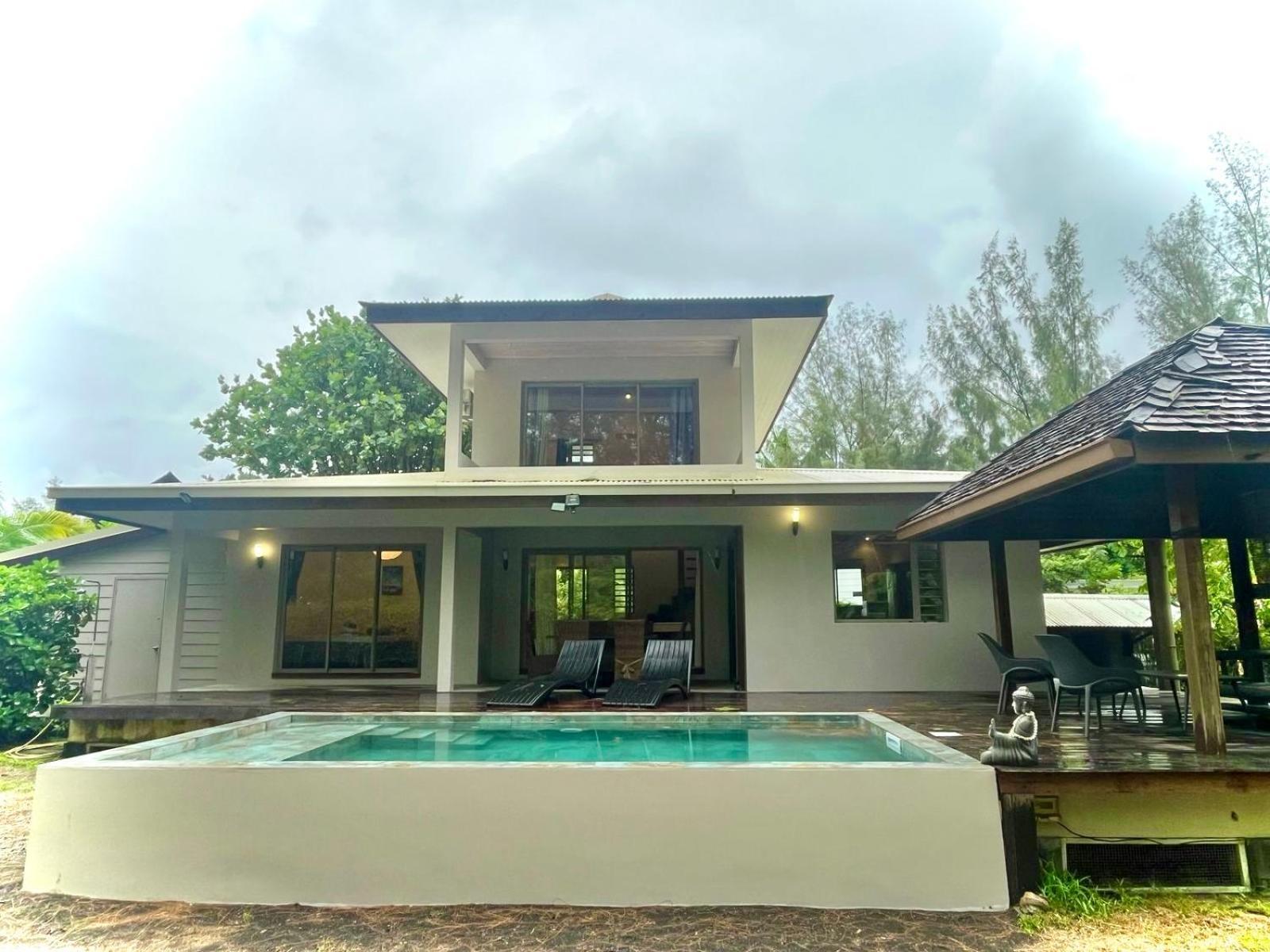 Moorea Temae Villa Walking Dist Beach And Golf 외부 사진